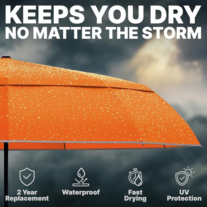 Royal Walk Windproof Folding Travel Umbrella Compact and Strong Luxurious Real - Image 7
