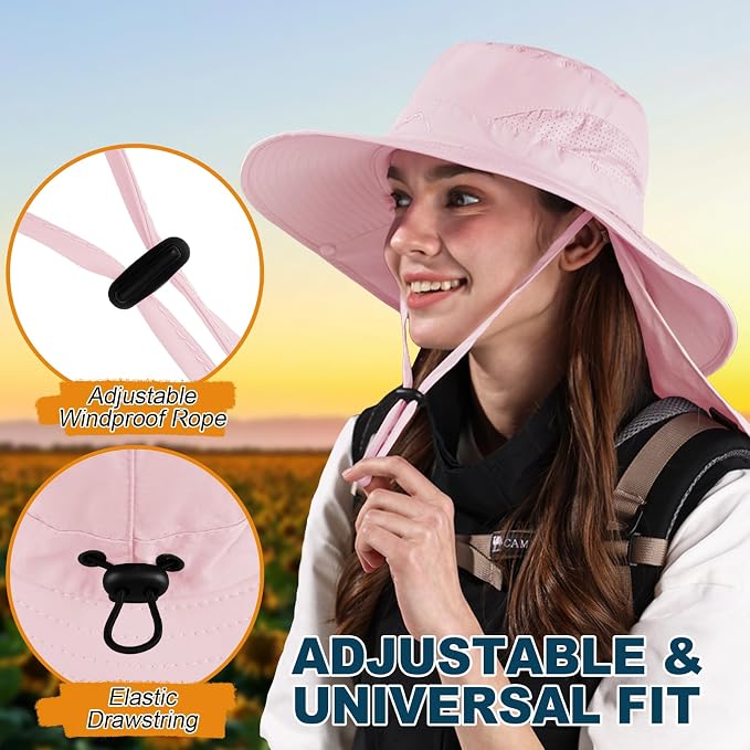 ZOORON Sun Hat for Men Women Fishing Hat - Image 5