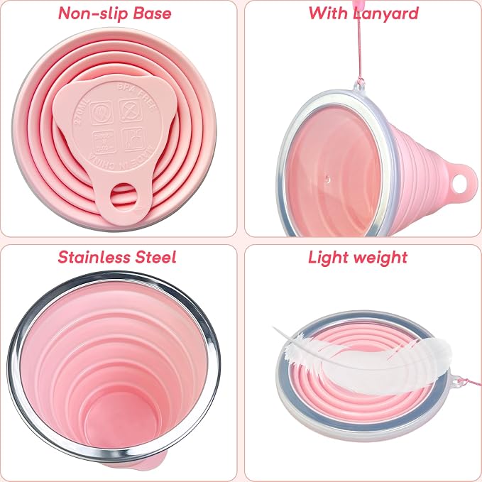 Guyuyii 2 Pcs Collapsible Cup - Image 3