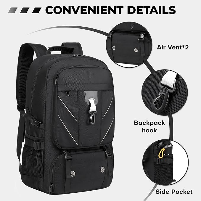 17.3 Inch Travel Laptop Backpack - Image 4