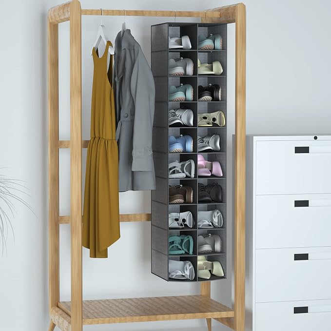 coastal rose Hanging Shoe Organizer - Image 3