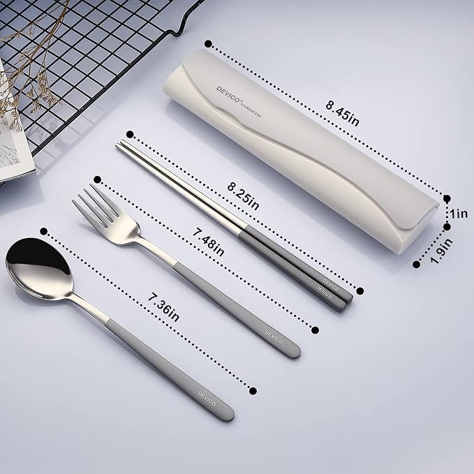 DEVICO Portable Travel Utensils - Image 2