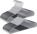 SONGMICS Clothes Hangers, Space-Saving, Light Gray and Dark Gray UCRP30G by SONGMICSbySONGMICSHOME