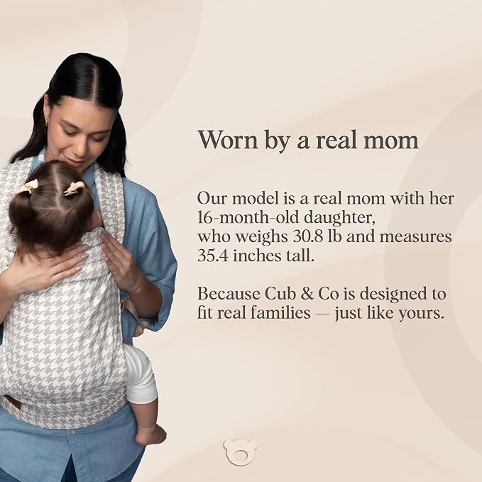 Cub & Co Ergonomic Baby Carrier Newborn to Toddler – 4-in-1 Adjustable - Image 6