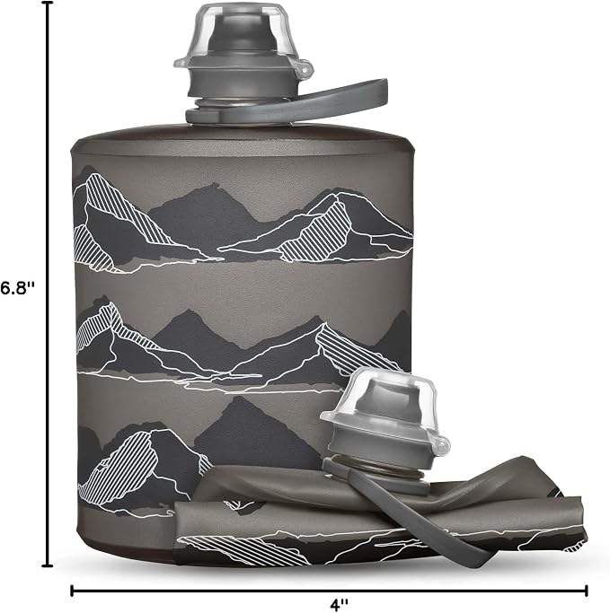 HydraPak Stow - Collapsible Backpacking Water Bottle - BPA Free, Ultra Light - Image 7