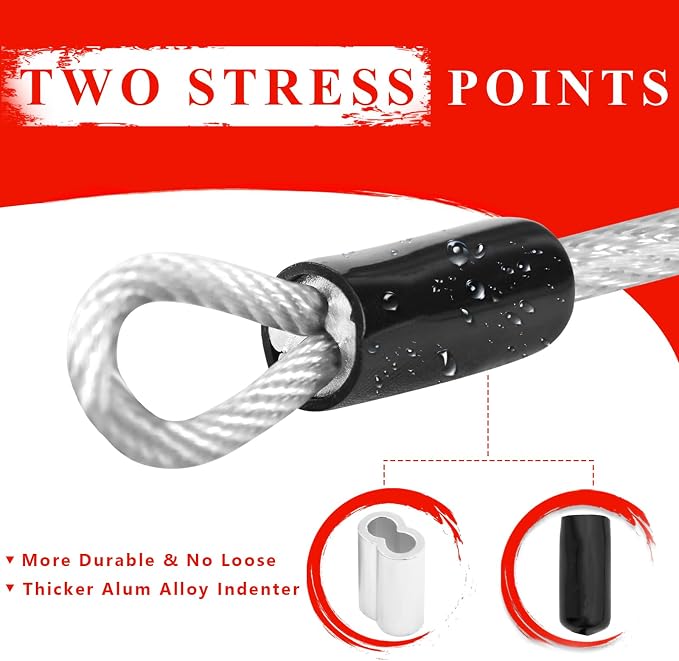 1/8 inch Stainless Steel Security Cable - Image 2