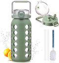 MUKOKO 64oz Glass Water Bottles by MUKOKO