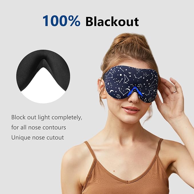 ALASKA BEAR Sleep Mask Women Men - Image 3