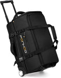 Rolling Duffle Bag with Wheels, Large Travel Duffel Bag with Shoe Compartment by Ponhog