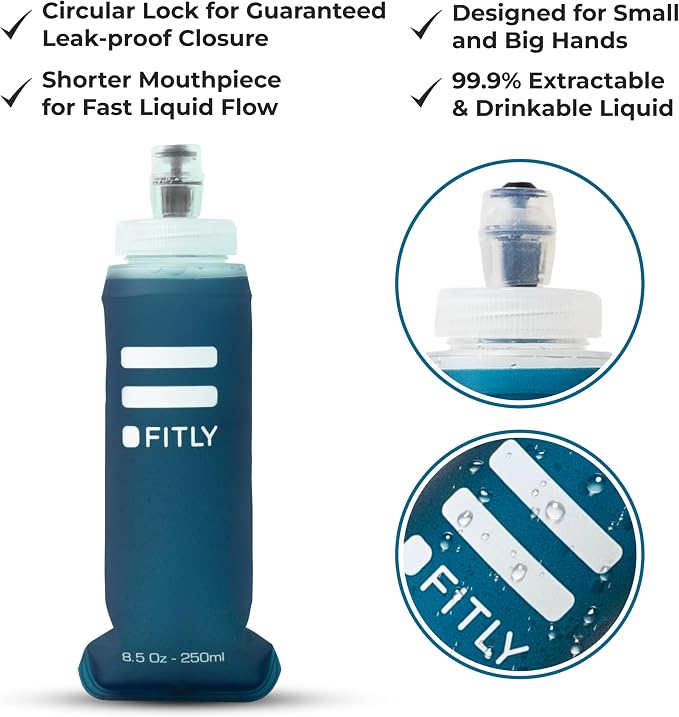 Soft Flask - Shrink As You Drink Soft Water Bottle - Image 2