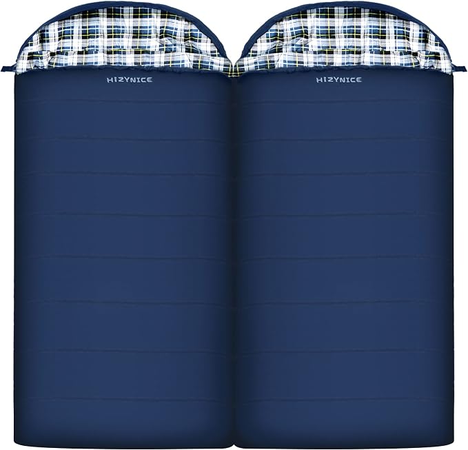 0 Degree Sleeping Bag 100% Cotton Flannel XXL - Image 5