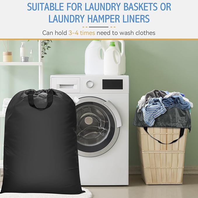 Extra Large Laundry Bag With Handles, Heavy Duty, Travel Laundry Bag - Image 5