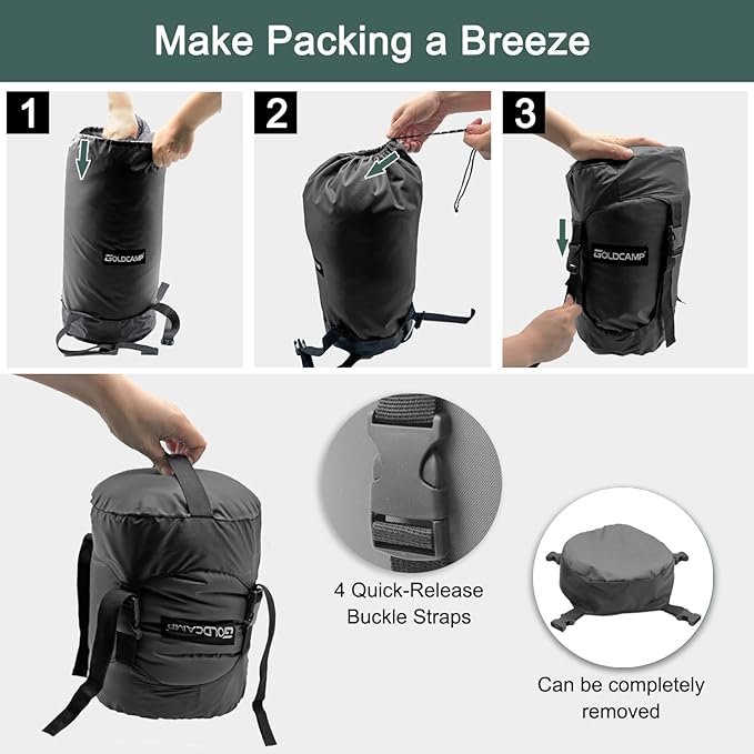 Outdoor Storage Stuff Sacks, Camping Gear Organizer - Image 4