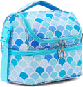 FlowFly Double Decker Cooler Insulated Lunch Bag Large Tote by FlowFly