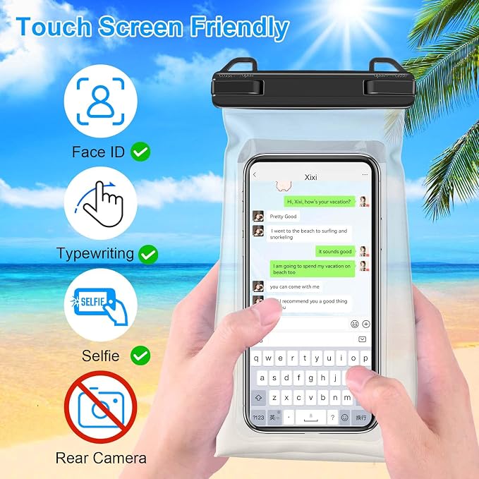 Large Capacity Waterproof Phone Pouch Floating, Waterproof Bag Case - Image 4
