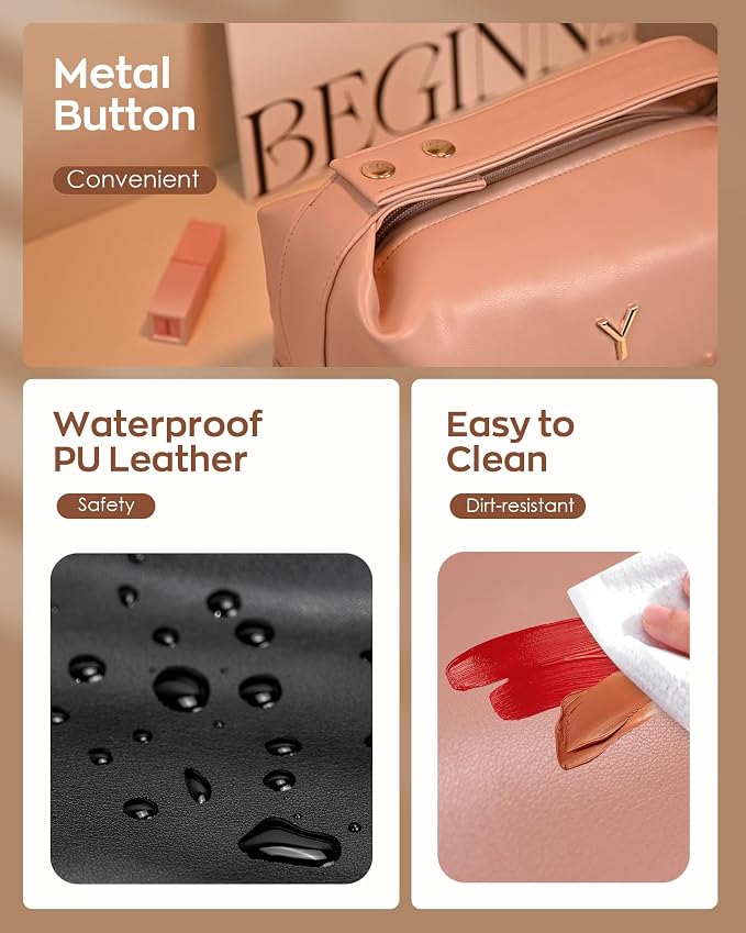 Gifts for Friends, Personalized Makeup Bags - Image 5