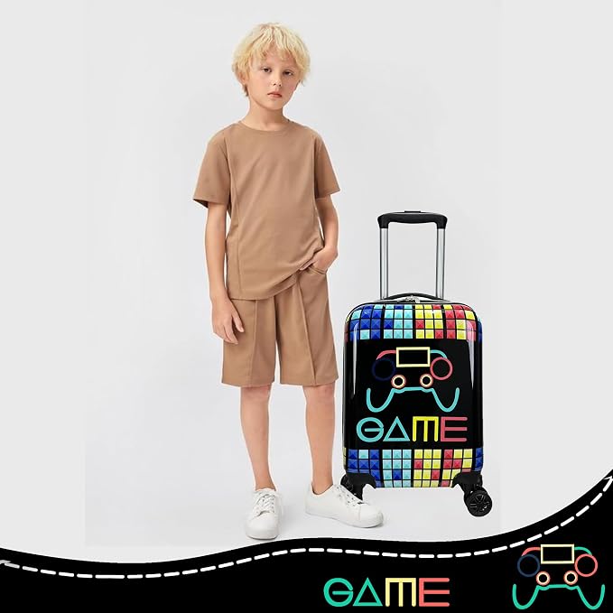 Kids Suitcase Set for Boys Hardside Luggage - Image 5