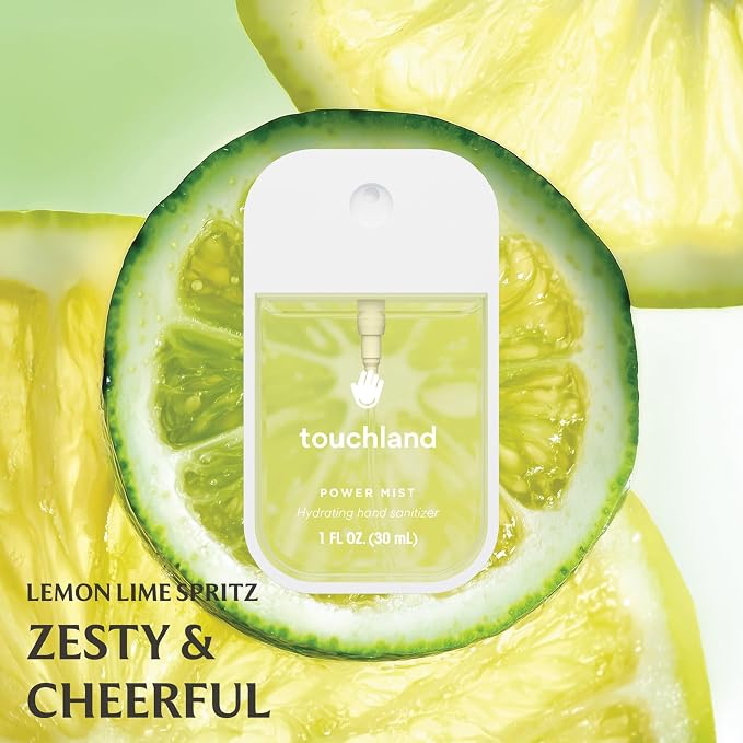 Touchland Power Mist Hydrating Hand Sanitizer Spray, FRESH 5 Set, 1 FL. OZ. - Image 4