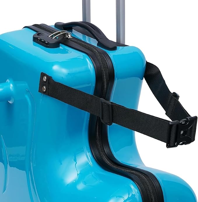 20" Kids Ride on Suitcase, Childrens Ride on Luggage - Image 8