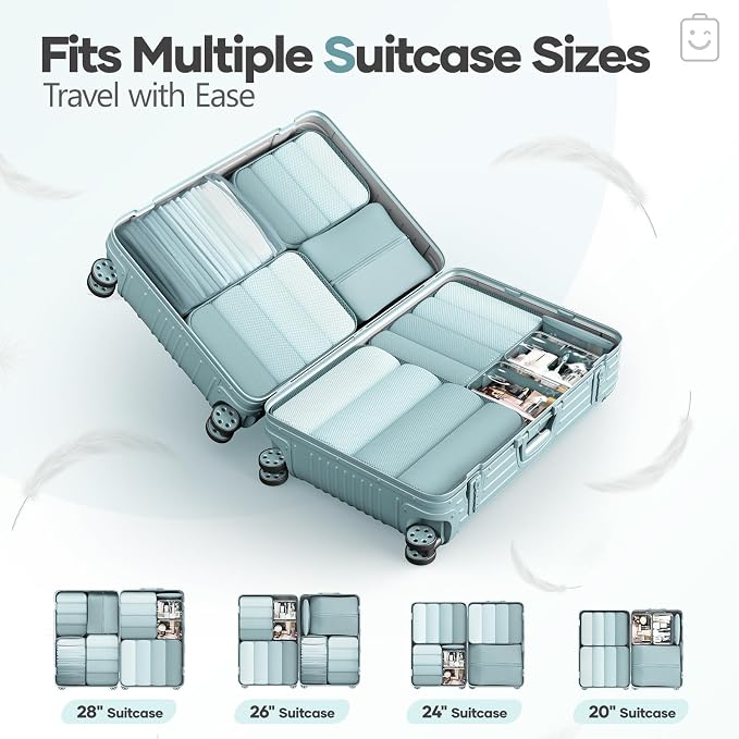 Veken 9/11 Set Compression Packing Cubes - Image 8