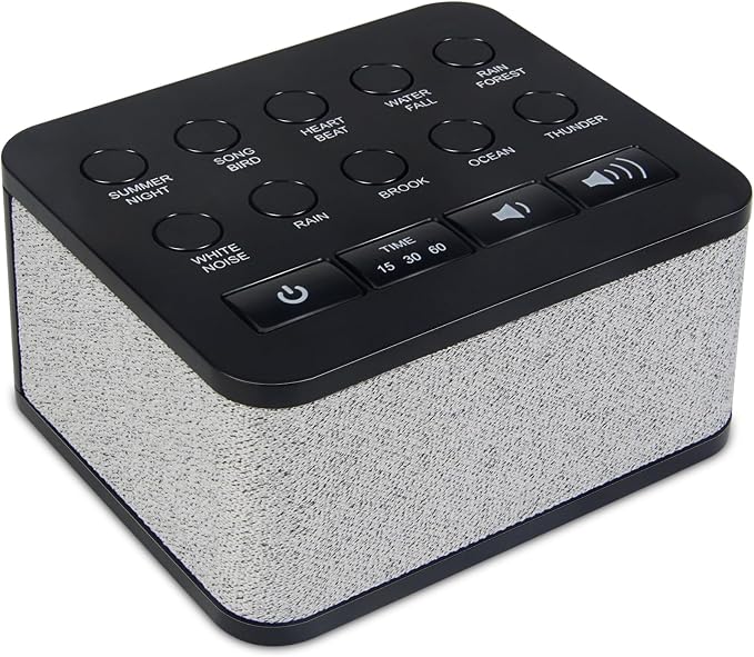 LUXSWAY White Noise Machine, Sleep Sound Machine by LUXSWAY