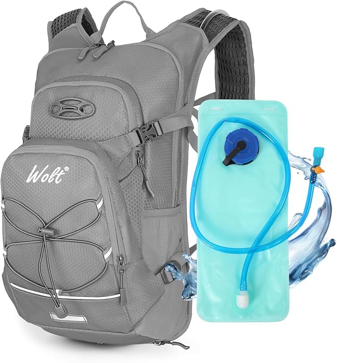 WOLT Hydration Backpack 18L Hiking Water Backpack by WOLT
