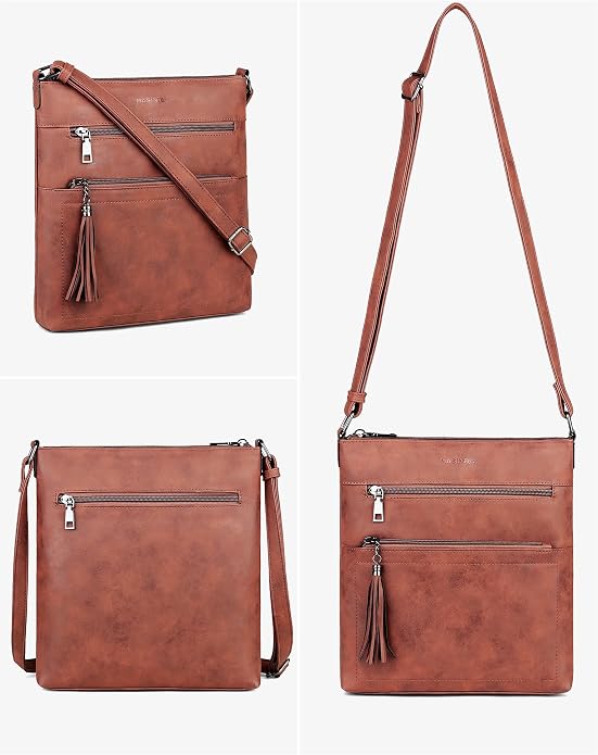 MASINTOR Crossbody Purses for Women, Adjustable Strap Shoulder Bag - Image 5