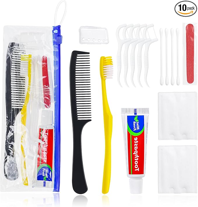 Personal Hygiene Kit Bulk Pack of 10 by Xuezoioy