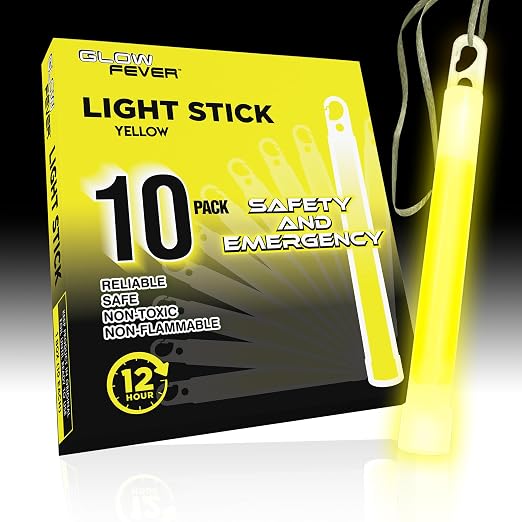 Glow Fever Emergency Safety Military Grade Glow Sticks, Hurricane and Survival - Image 2