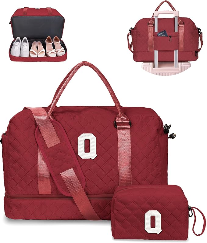 Personalized Gifts-Initial Overnight Bag by Vogewood