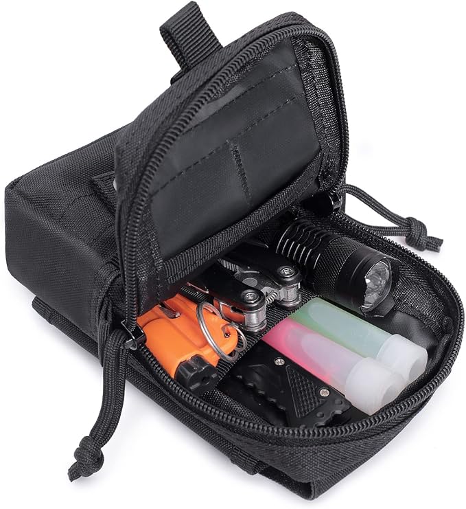 Tactical Molle EDC Pouch Cellphone Pouch Holder Utility Gadget Organizer Bag - Image 3