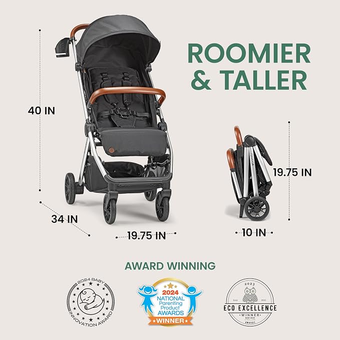Bombi Bēbee V2 Lightweight Baby Stroller - Image 2