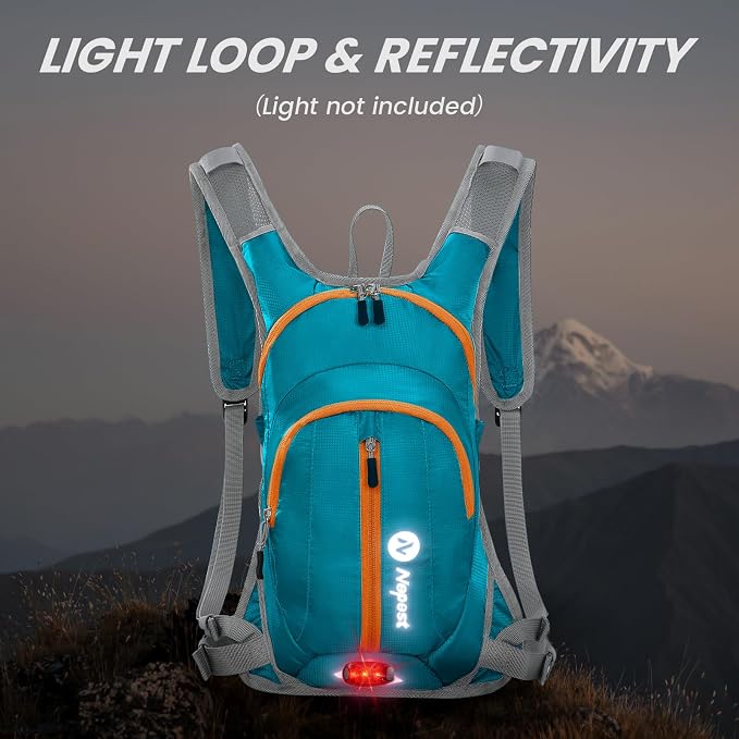 Nepest Hydration Pack Backpack for Women & Men, Lightweight Water Backpack - Image 5