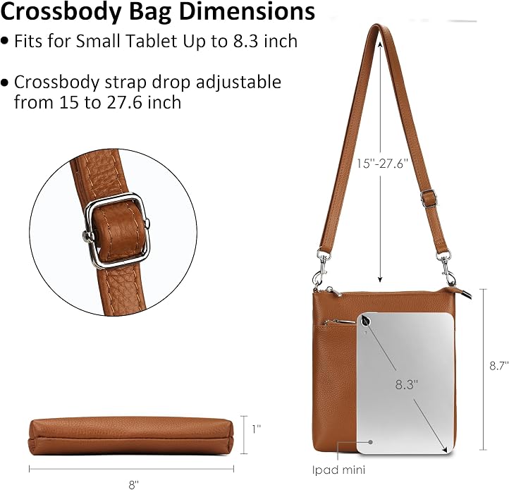 befen Genuine Leather Small Crossbody Purses - Image 4