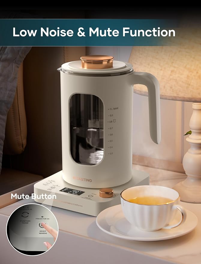 Electric Tea Kettle, INTASTING Glass Electric Kettle - Image 7