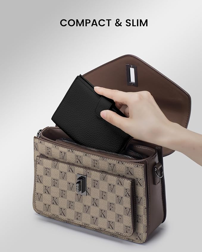 RFID Slim Passport Holder for Man & Women, Compact Leather Passport Wallet - Image 6