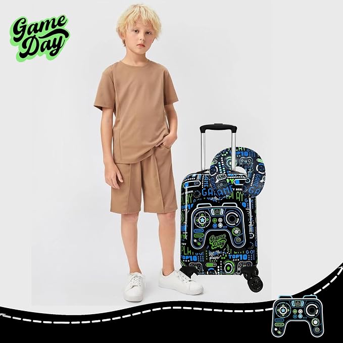 Kids Suitcase Set for Boys Hardside Luggage - Image 5