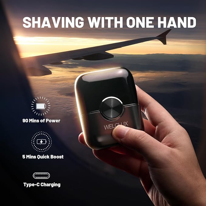 Electric Foil Shavers for Men: Upgraded Mini Electric Razor - Image 7