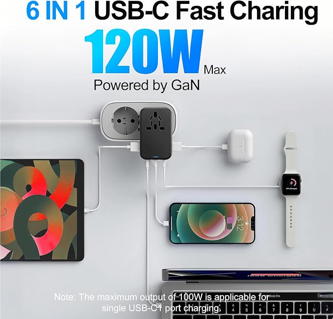 JMFONE Universal Travel Adapter - Image 2