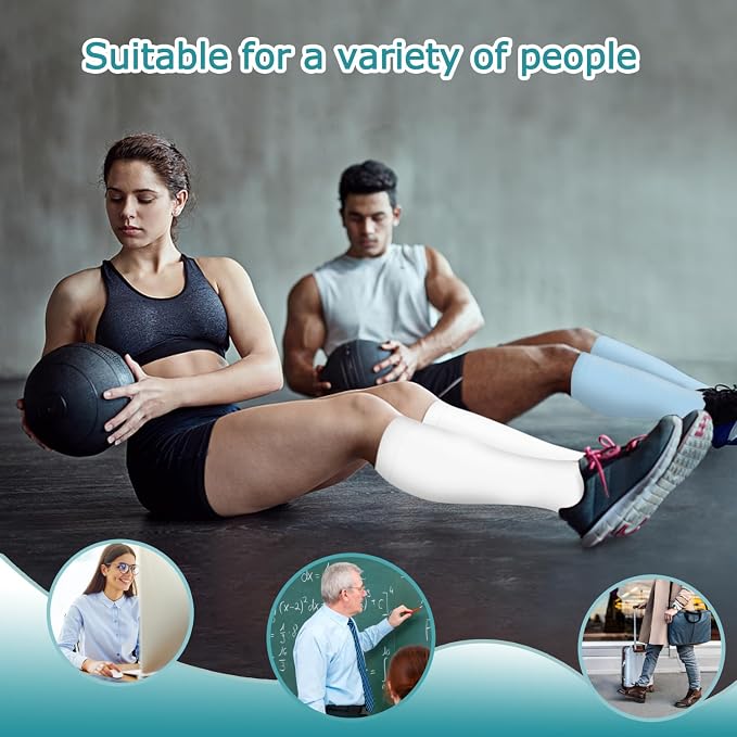 ACTINPUT 8 Pairs Compression Socks - Image 4