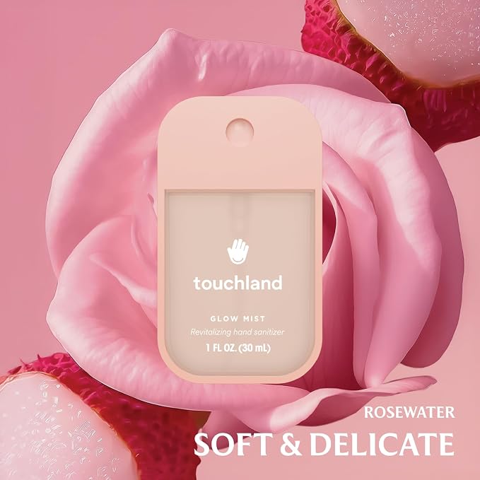 Touchland Glow Mist + Gentle Mist + White Mist Case, Scented and Stylish - Image 5
