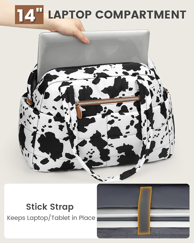 Travel Duffle Bag, Puffer Carry On Duffel Bag - Image 3