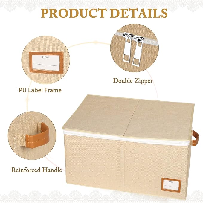 Wedding Dress Storage Box, Wedding Dress Preservation Box - Image 3