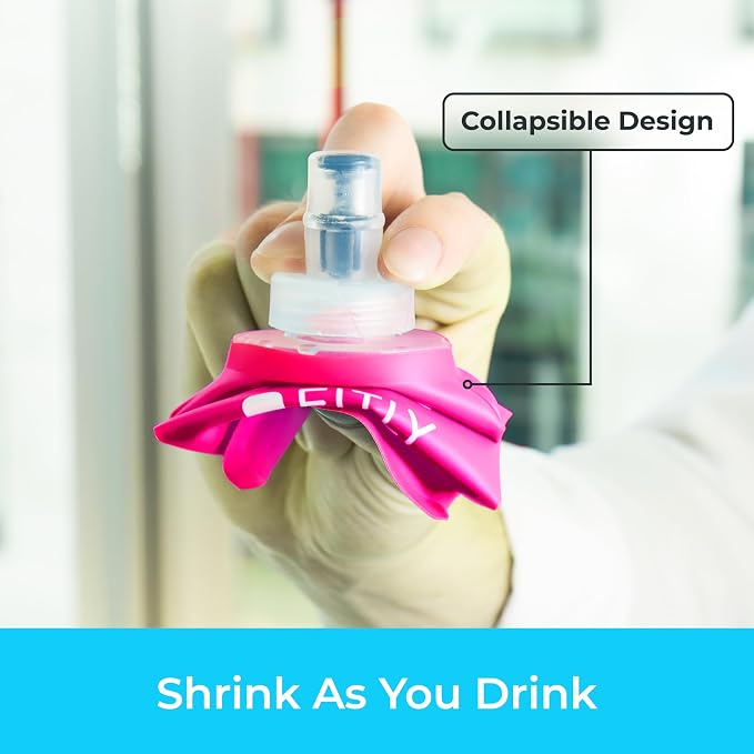 Soft Flask - Shrink As You Drink Soft Water Bottle - Image 3