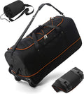 CONTAIL 32”110L Expandable 140L Rolling Duffle Bag by CONTAIL