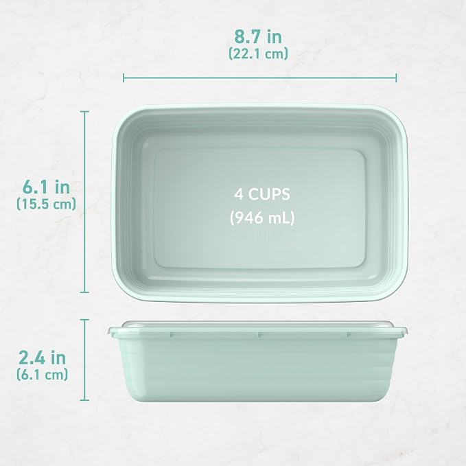 Bentgo 20-Piece Lightweight, Reusable BPA-Free 1-Compartment Containers - Image 7