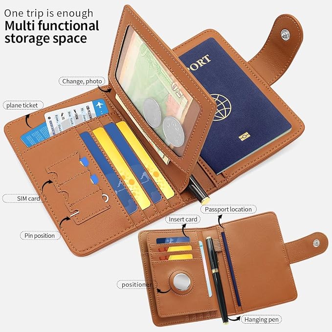 Passport Holder Wallet Bag - Image 2