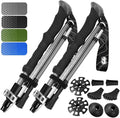 Premium Foldable Hiking Poles by USA Brand by HikerHungerOutfitters