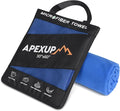 APEXUP Microfiber Travel Towel, Ultra Absorbent Quick Dry Towels, Lightweight by APEXUP