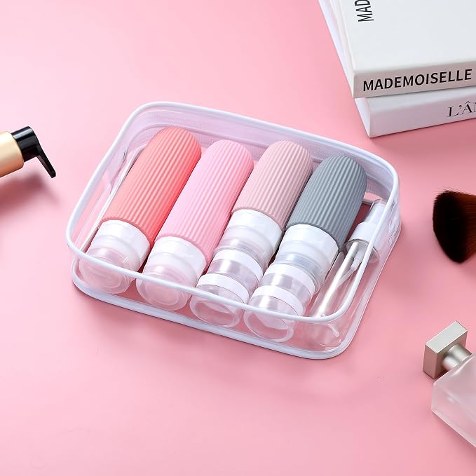 16 Pack Travel Bottles Set, TSA Approved Leak Proof Silicone Squeezable - Image 6